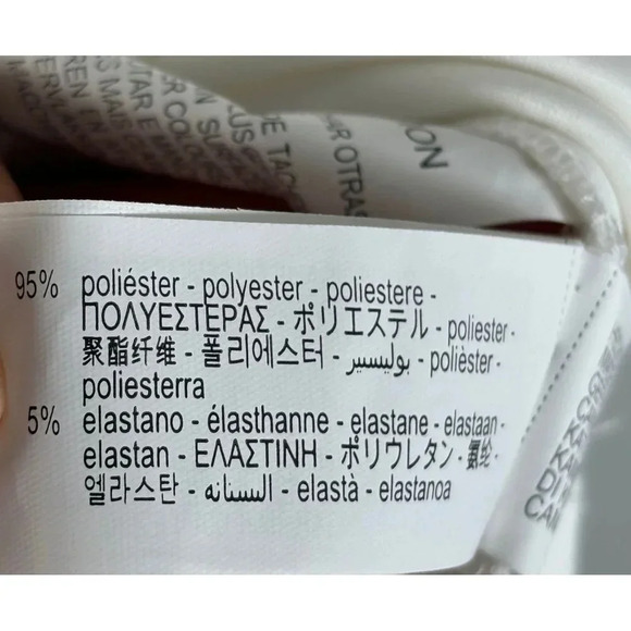 Zara Womens Short Sleeve with Crystal White Floral T Shirt Dress Sz L - Picture 12 of 13